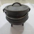 Taille 1/4 Mini Pot En Fonte Potjie